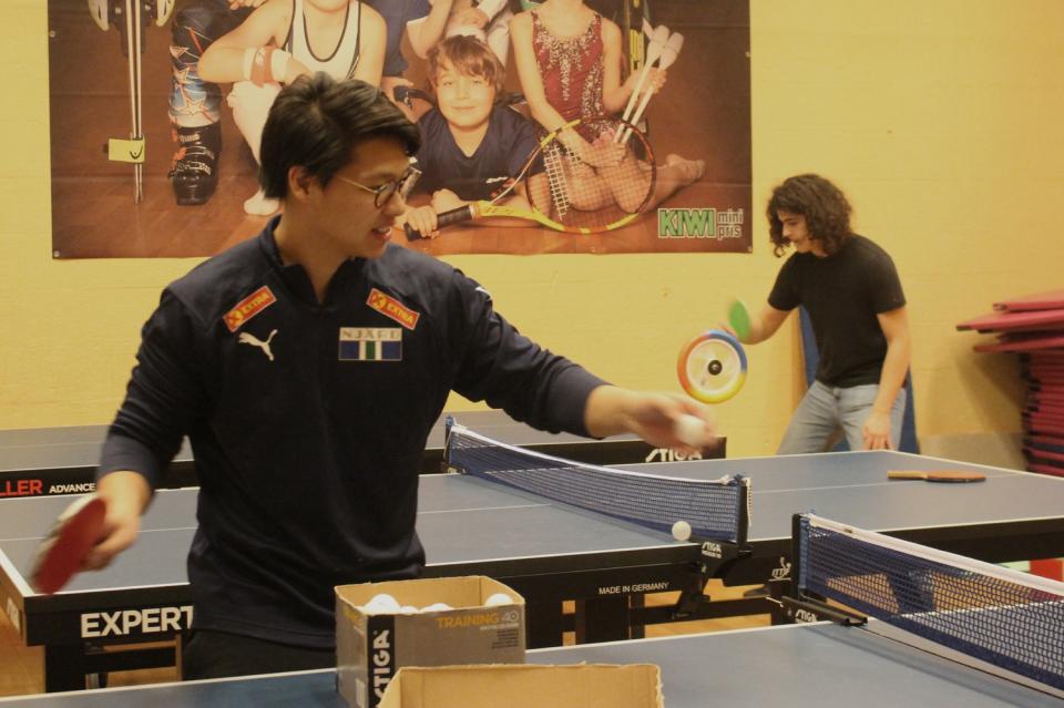 Nj&aring;rd bodtennis. Foto: Silje Pedersen
