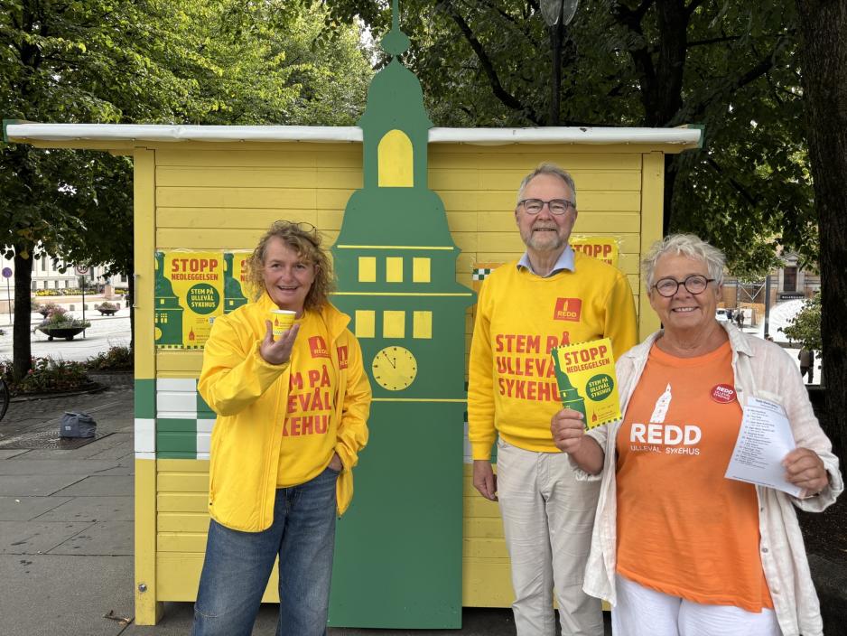 Partimedlemmene fors&oslash;ker aktivt &aring; f&aring; velgere til partiet. 
