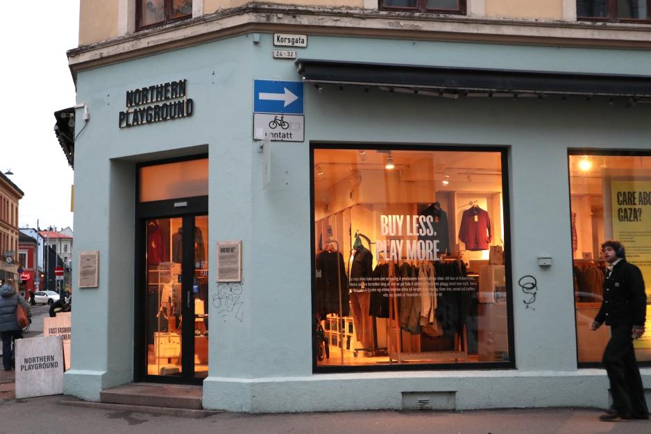 Northern Playground sin butikk p&aring; Gr&uuml;nerl&oslash;kka