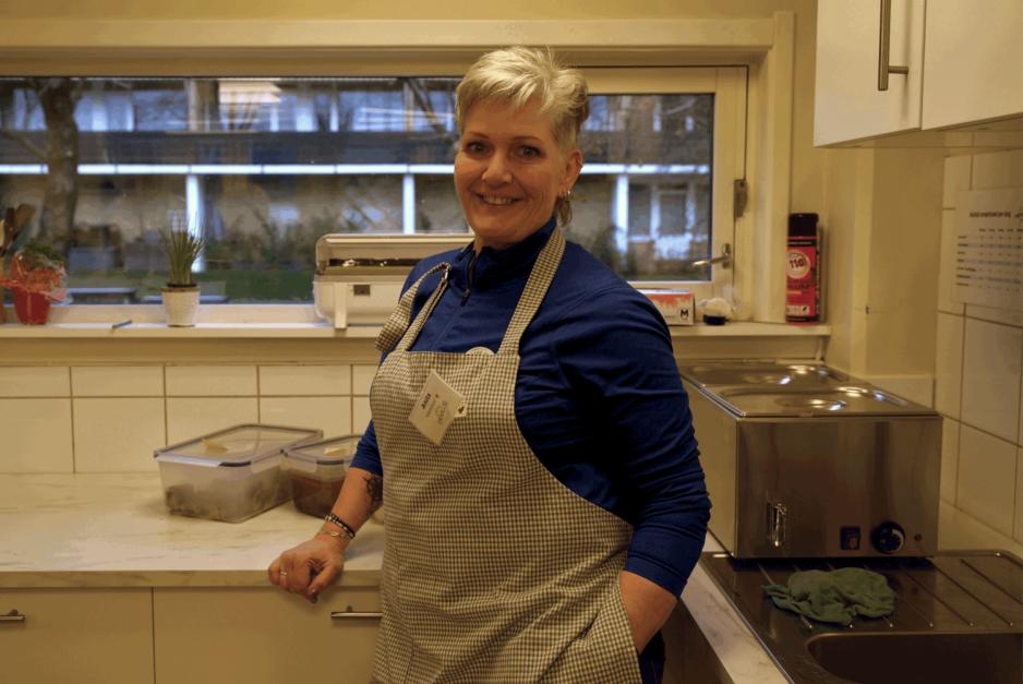Anita Vasstveit, kj&oslash;kkensjef p&aring; Vestre Aker Frivilligsentral