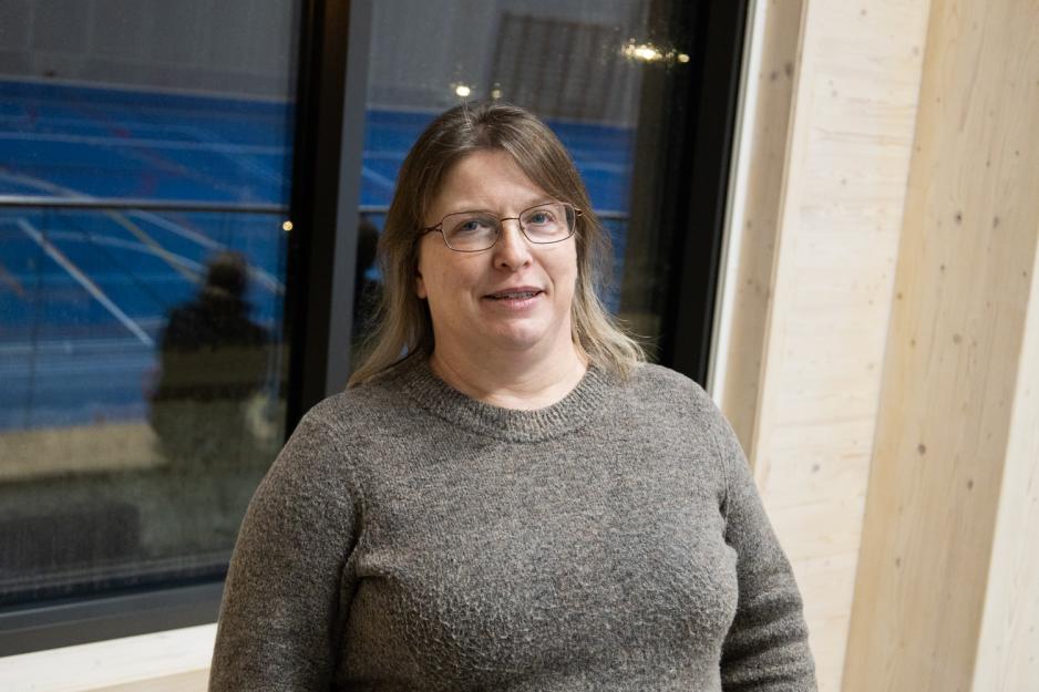 Anne-Lise Hektoen, leder for Korsvoll h&aring;ndball. 