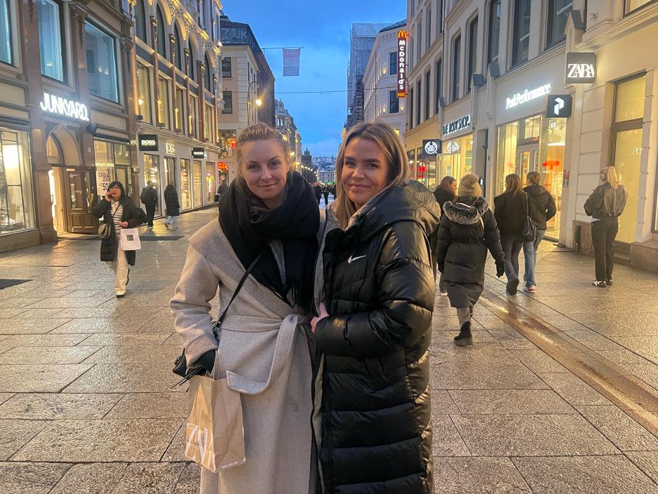 To venninner p&aring; Egertorget