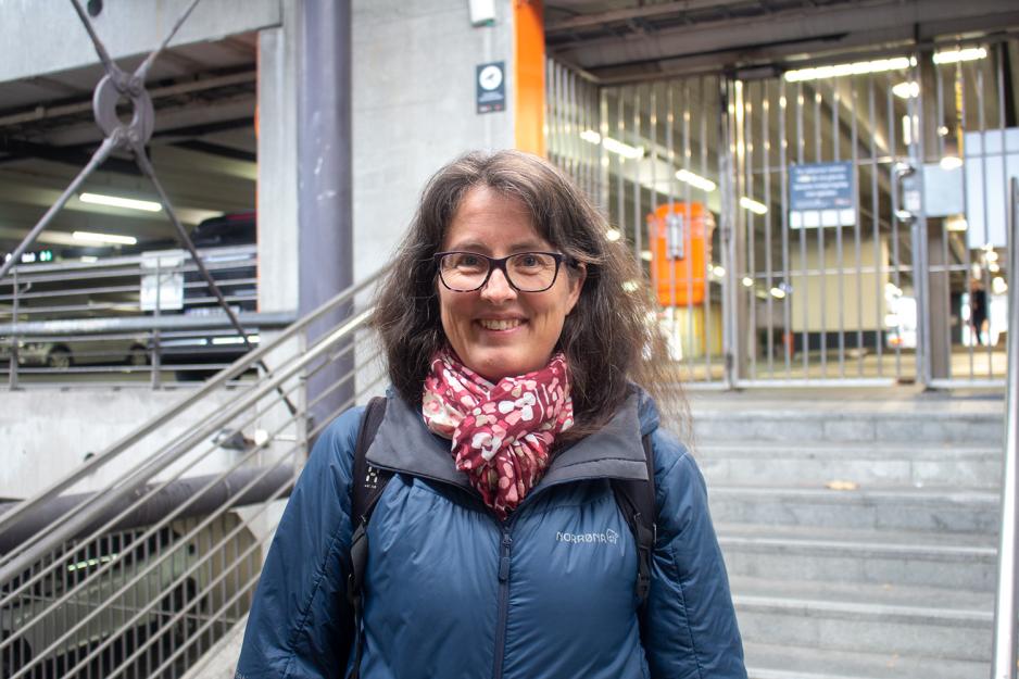 Bilde av dame som stilte opp som kilde. 