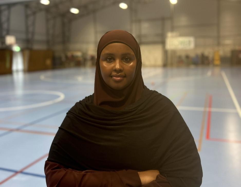 Anisa Bahir i T&oslash;yen Arena