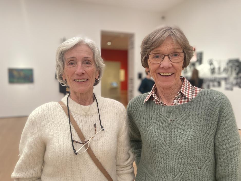 S&oslash;strene Nancy Bergum og Laila Stenshagen