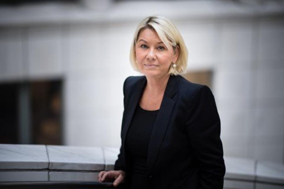 Monica M&aelig;land pressebilder fra regjeringen 