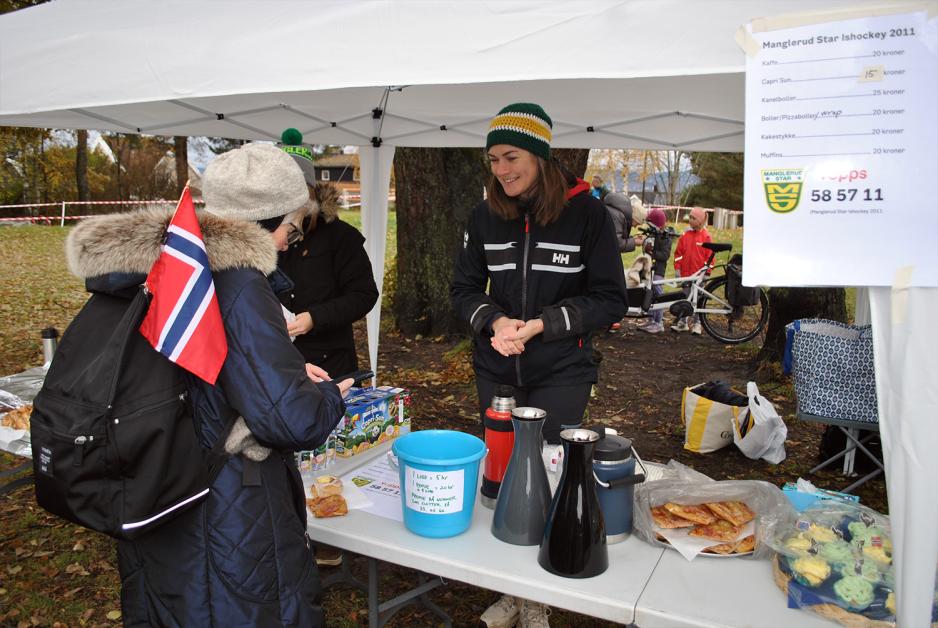 Kaf&eacute; p&aring; Herlige H&oslash;yenhall h&oslash;stl&oslash;p