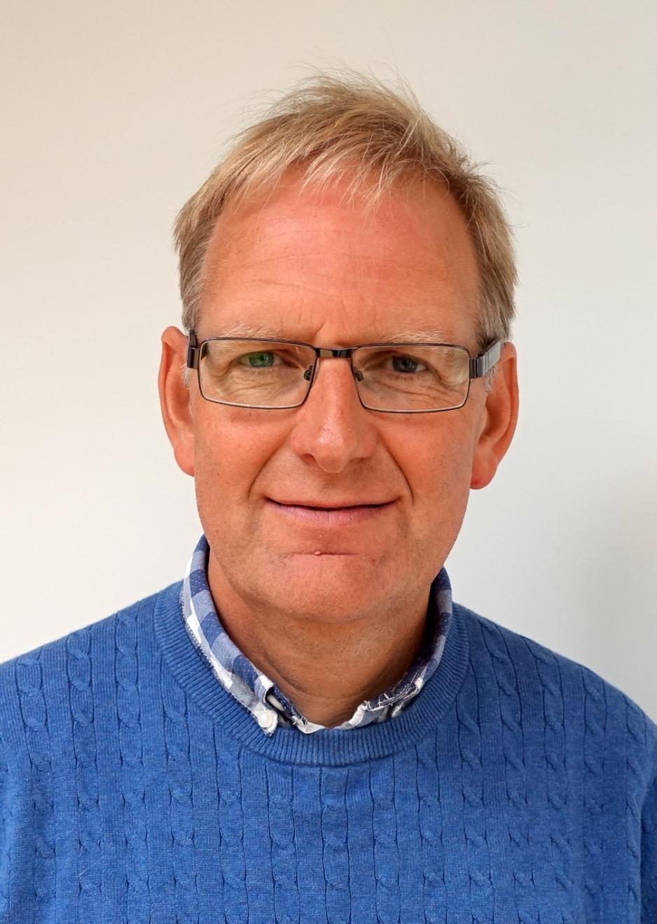 Portrett av Magne Brekke, generalsekret&aelig;r i Oslo idrettskrets