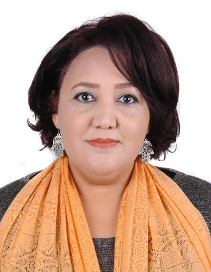 Bildet er et portrett av Monia Arfaoui. Monia Arfaoui er journalist i den tunisiske avisen Dar Assabah, og er tidligere leder av Frihetskomiteen i SNJT.&nbsp;