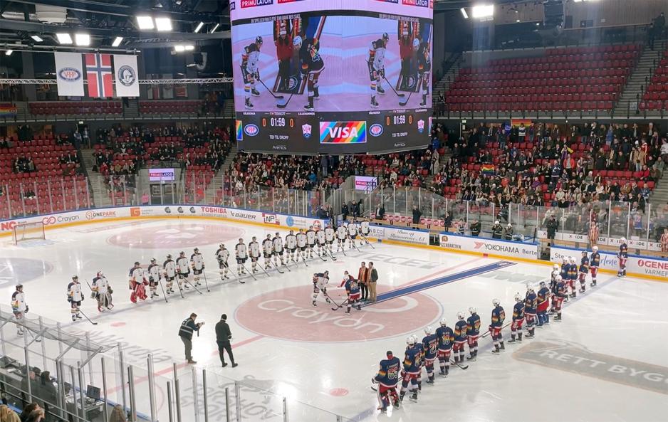 puck-drop p&aring; ishockeykamp