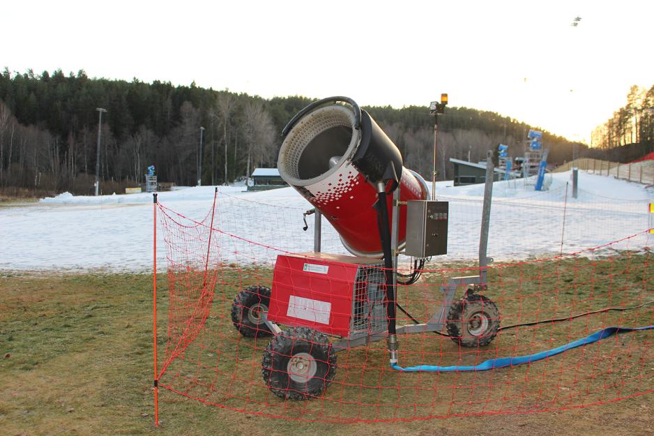 Sn&oslash;kanon p&aring; Skullerud
