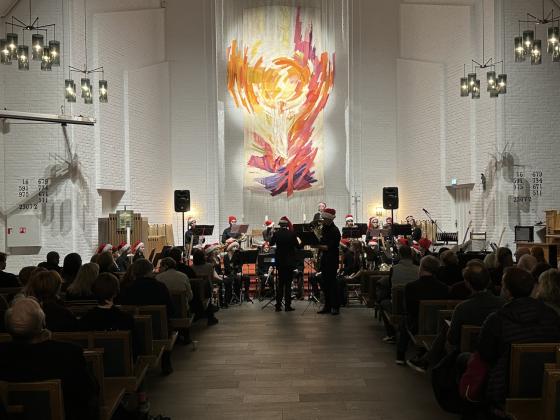 Bilde av f&oslash;rjulskonserten i nordberg kirke