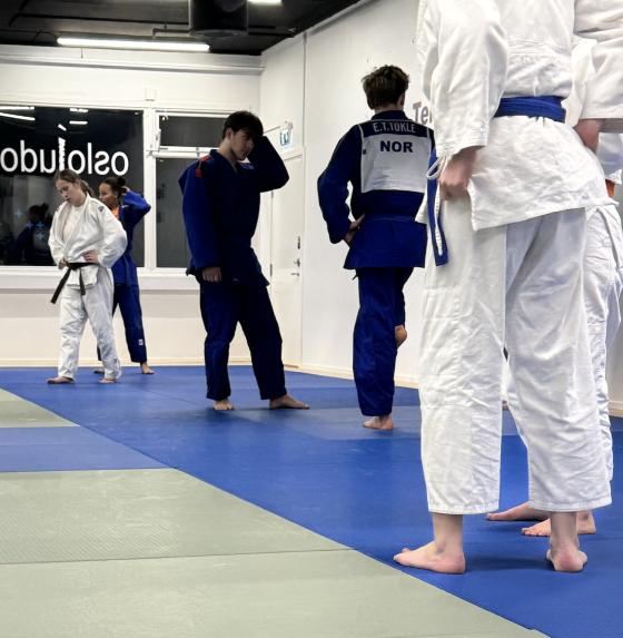 Oslo judoklubbs trening f&oslash;r NM 