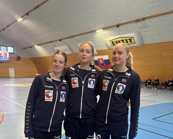 Oppsaljentene p&aring; landsslagssamling