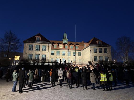 100-&aring;rsjubileum p&aring; &Oslash;stensj&oslash; skole