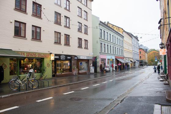 Bilde av butikkar som til vanleg held opent p&aring; s&oslash;ndagar 