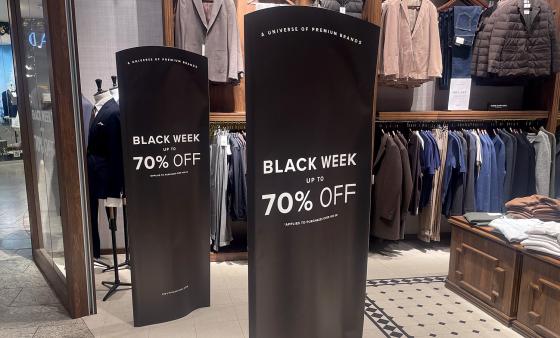Black week skilt kj&oslash;pesenter CC Vest Volt