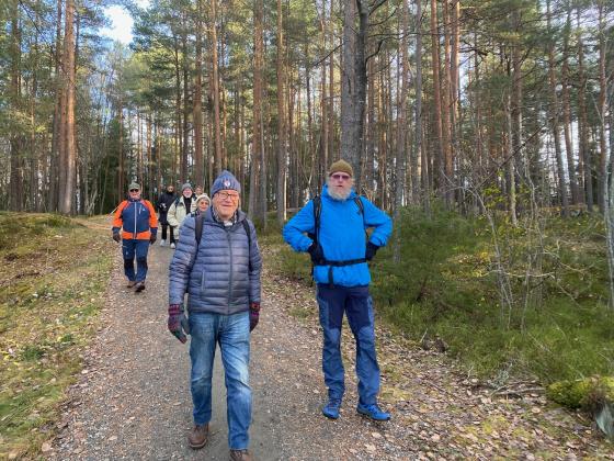 To kamerater p&aring; tur