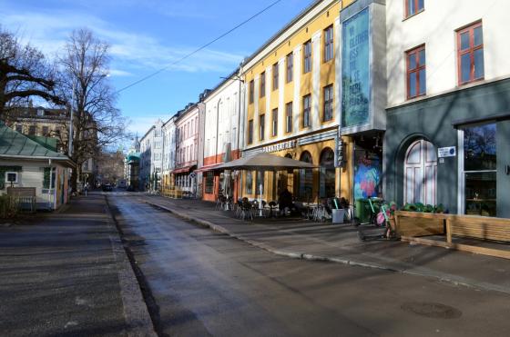 Kafeer p&aring; Olaf Ryes plass
