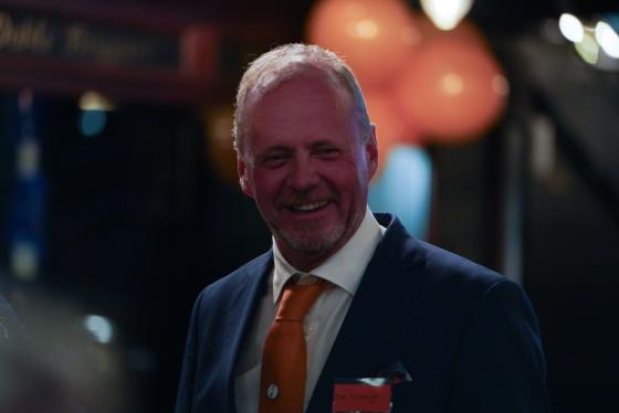 Aleksander Fretheim p&aring; valgvake