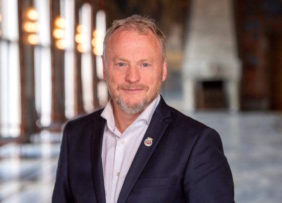 Profilbilde av byr&aring;dsleder Raymond Johansen
