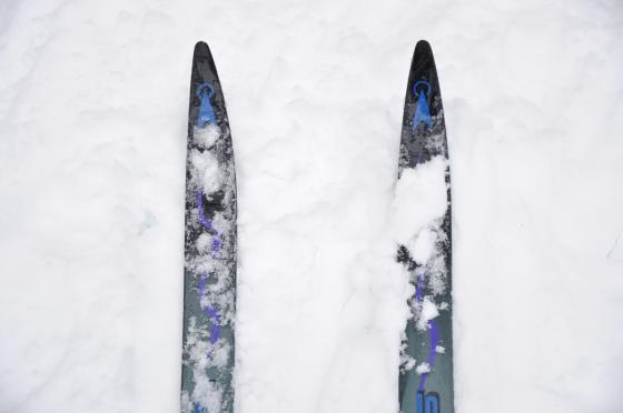 Langrennsski i sn&oslash;