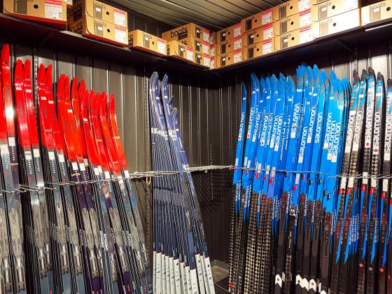Langrennski p&aring; Oslo Sportslager