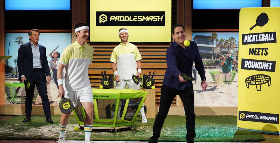 Paddlesmash oppfinnerene p&aring; Shark Tank 