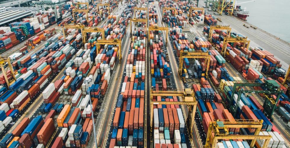 Bilde av containere
