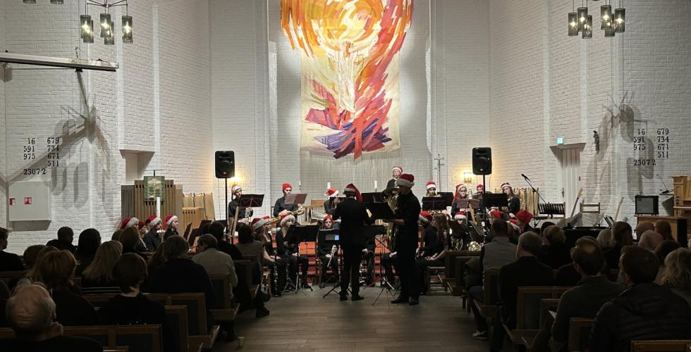 Bilde av f&oslash;rjulskonserten i nordberg kirke