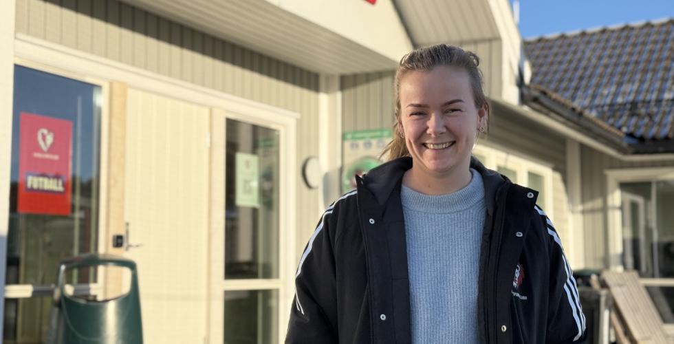 Kristin Skj&oslash;tskift, frivillighetskoordinator i Holmlia FK
