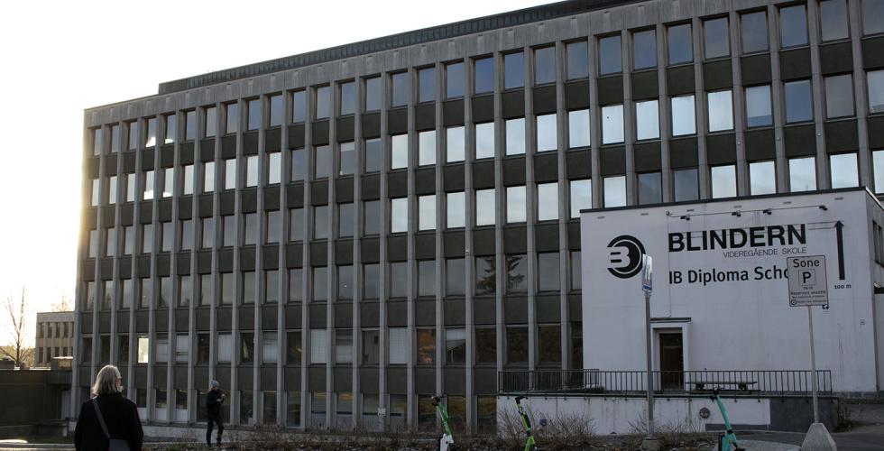 Bilde av Blindern videreg&aring;ende skole