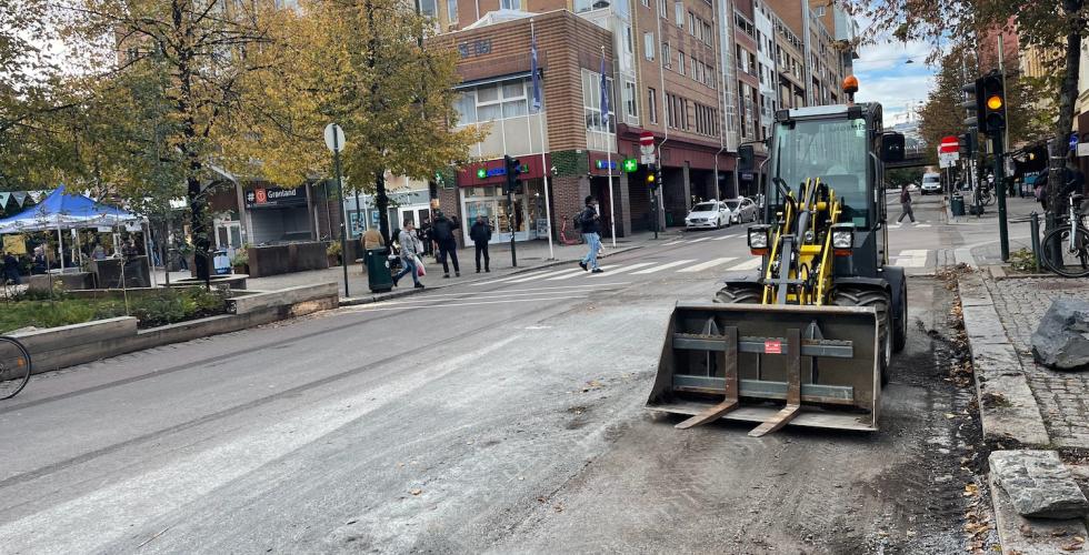 Veibanen p&aring; Gr&oslash;nland er t&oslash;mt for uteservering og plantekasser