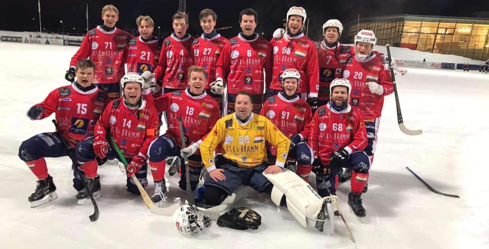 Konnerud Bandy lagbilde p&aring; Marienlyst
