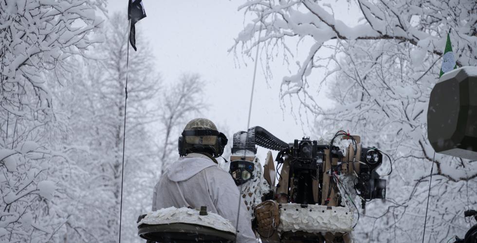 milit&aelig;ret &oslash;ver i sn&oslash; 